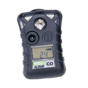 ALTAIR Single-Gas Detector, CO, Low 25, High 100, Charcoal
